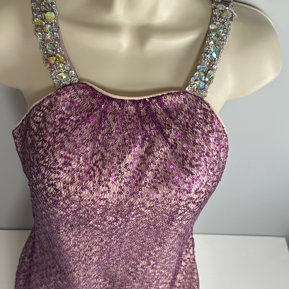 Pretty Pink Rhinestone & Sequin Dress, Barbie, Sparkle, Mini, Celebrations, Sm
